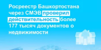 Росреестр Башкортостана через СМЭВ проверил действительность более 177 тысяч документов о недвижимости - Балтачевский район